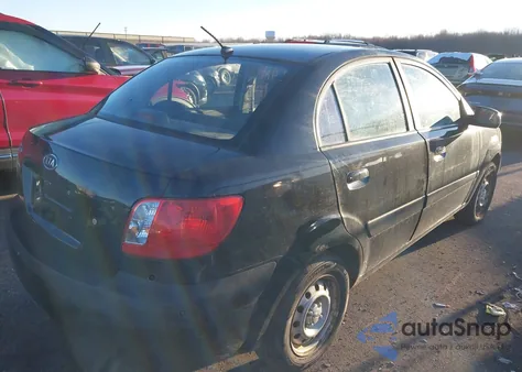 2007 Kia Rio from USA, damaged, VIN KNADE123X76186005
